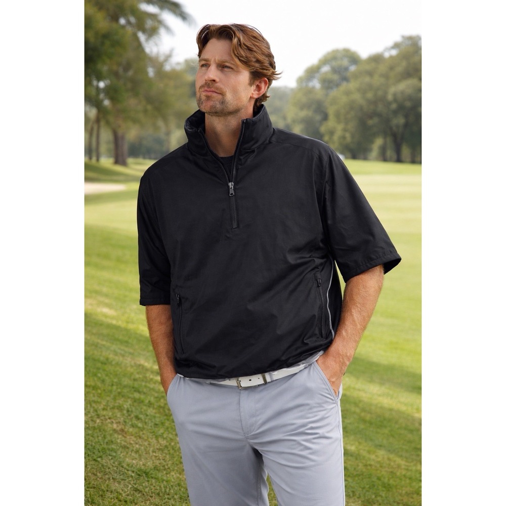 Zero Restriction Reversible Waterproof Quarter Zip Jacket L Golf Windbreaker